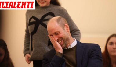 Prinssi William sai naurukohtauksen pikkulasten edessä
