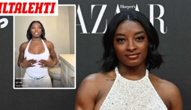 Simone Biles suurensi rintojaan ja järkyttyi – ”Alienin rinnat”