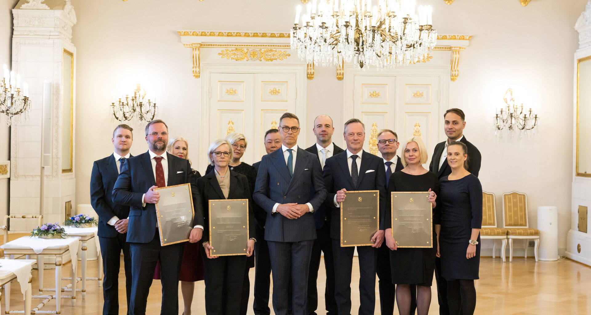 Presidentti Stubb palkitsi Orionin, Sensofusionin, Sandvikin ja Suomen startup-yhteisön