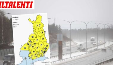 Nyt tarkkana! Koko Suomi hehkuu keltaisena