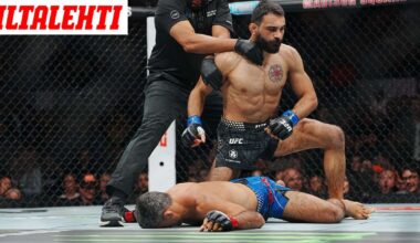 16 sekuntia! UFC:ssä uskomaton tyrmäys