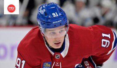 Oliver Kapanen oli syöttämässä Montrealin avausmaalia.