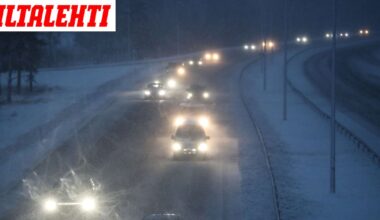Puoli Suomea hohkaa varoituskartalla keltaisena – Näillä alueilla ajokeli on surkea - Iltalehti