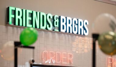 Friends & Brgrs avaa uuden ravintolan Jyväskylän Seppälään torstaina 27.11. klo 10.30