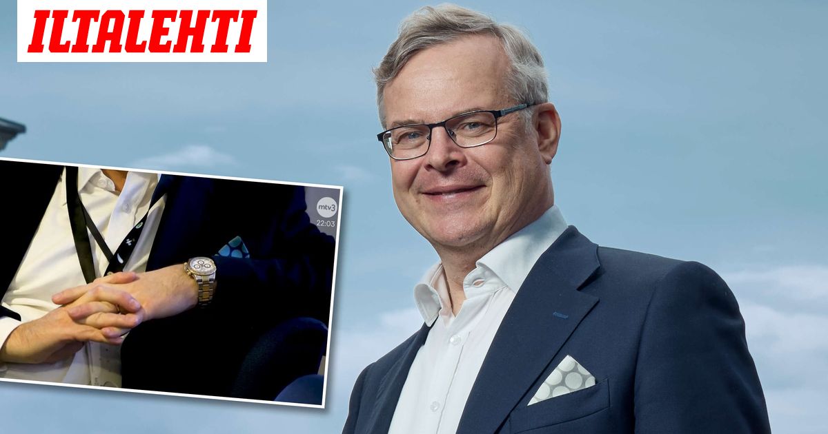 Yksityiskohta Kymmenen uutisissa kiinnitti huomion – Lasse Lehtosen kädessä komeili hurjan hintainen Rolex