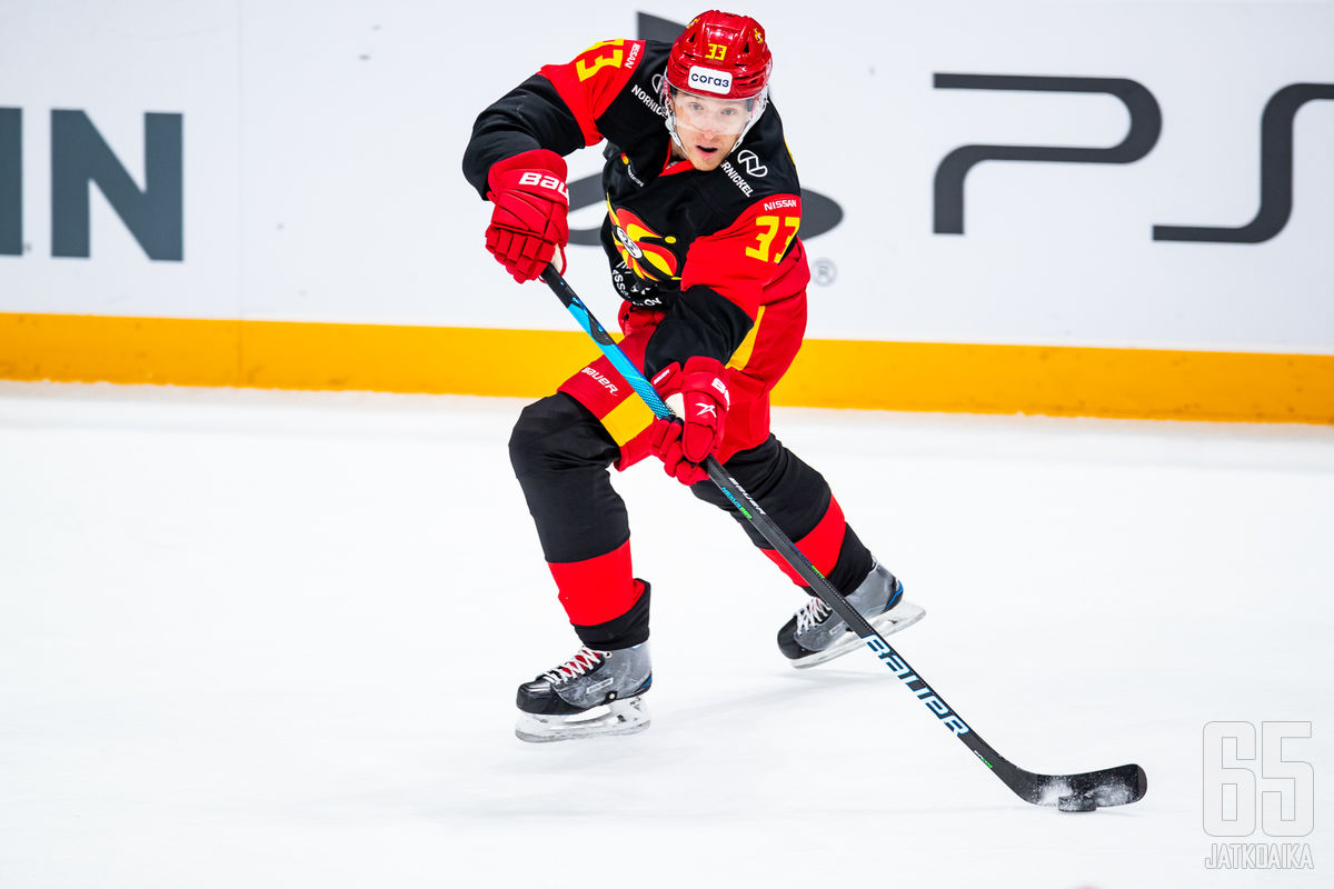 Markus Hännikäinen edusti Jokereita viimeksi KHL:ssä kaudella 2021–22.