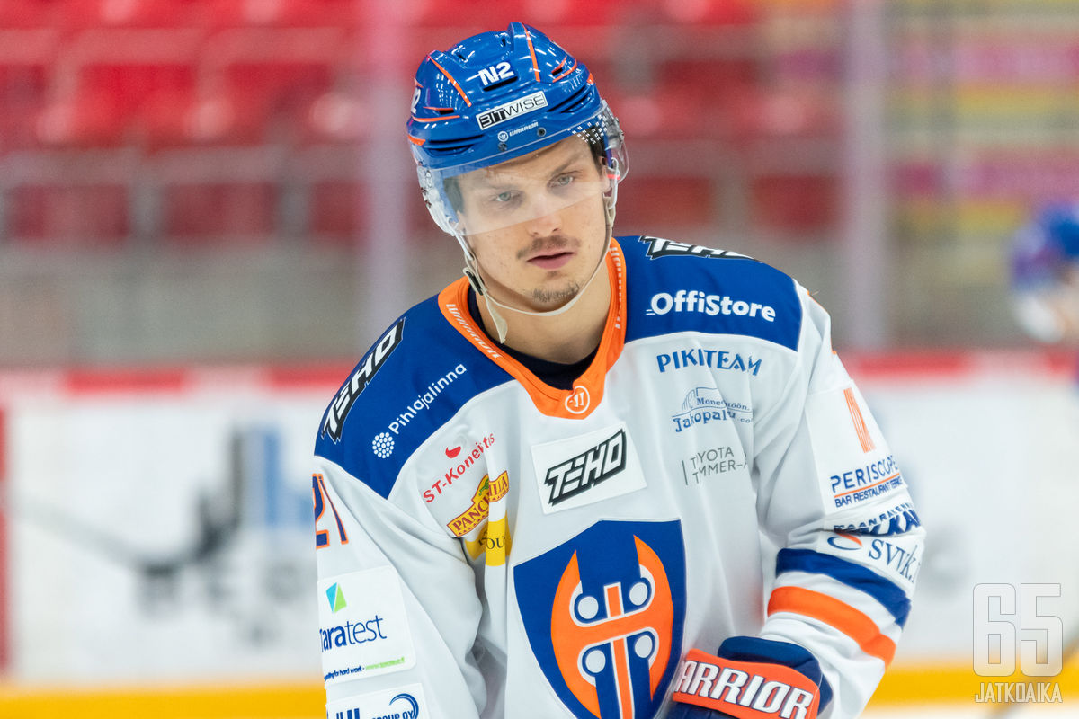 Matinmikko on maalannut tällä kaudella Tapparalle kuudesti.