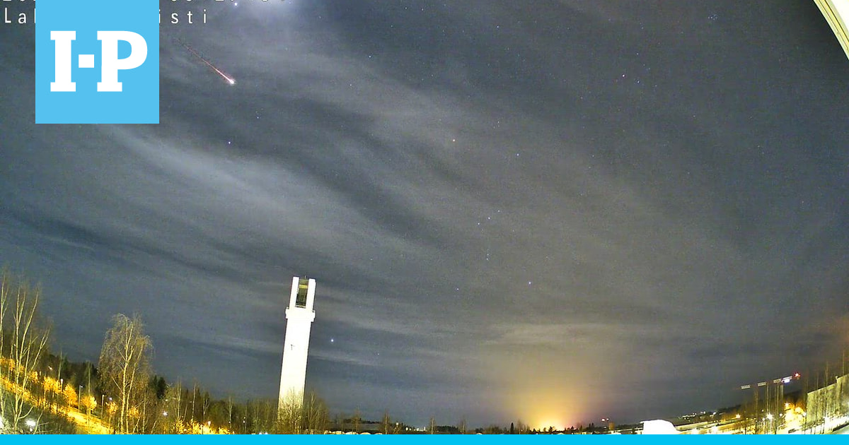 Tulipallon harvinaisen pitkä ilmalento tallentui kameraan Seinäjoella – Katso video