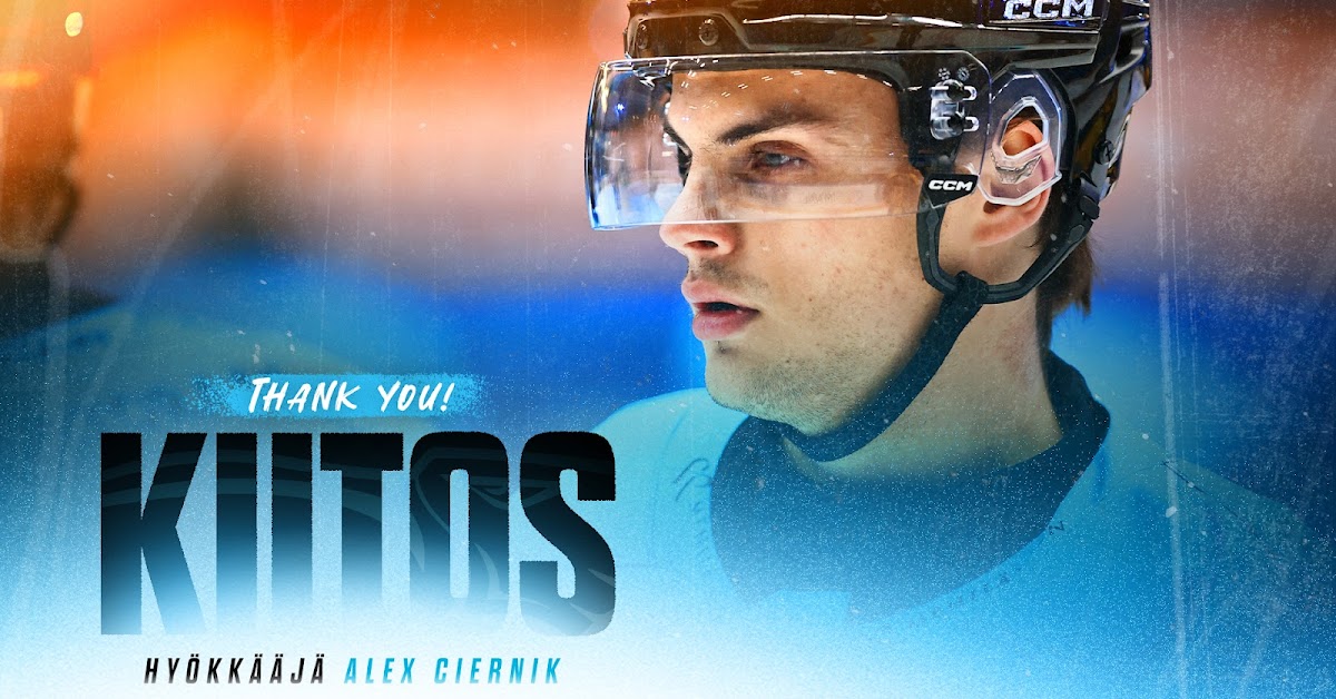 Tiedotus: Alex Ciernikin sopimus purettu yhteisymmärryksessä
