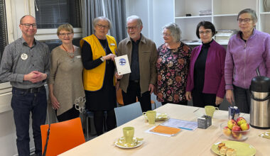 Lions-klubien lahjoitukset vahvistavat MIELI ry:n jäsenyhdistysten toimintaa