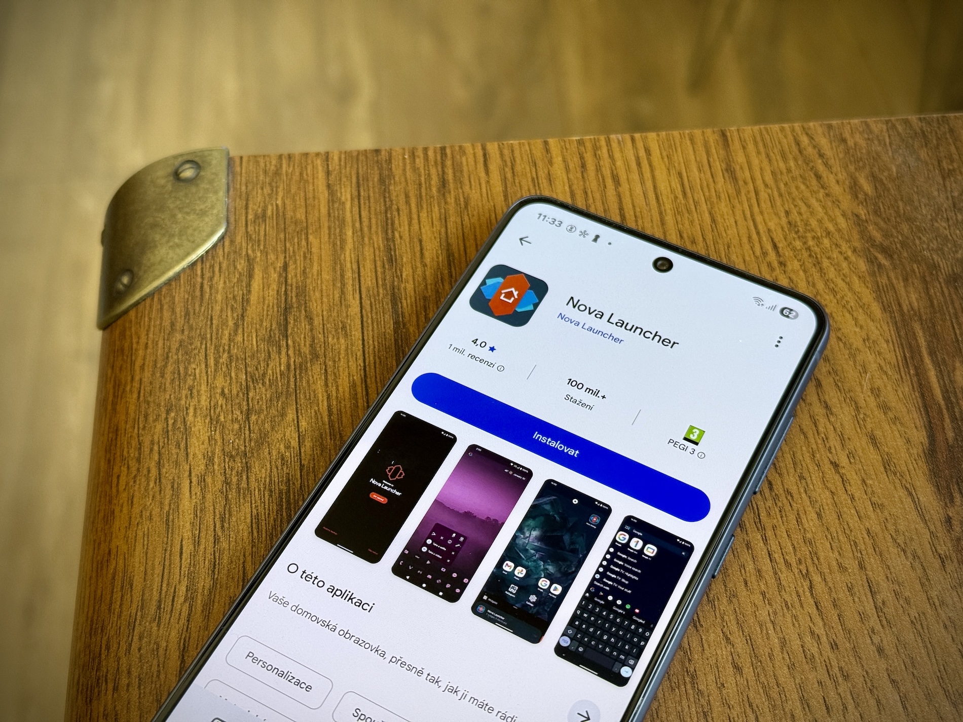 Nova Launcherin kansi