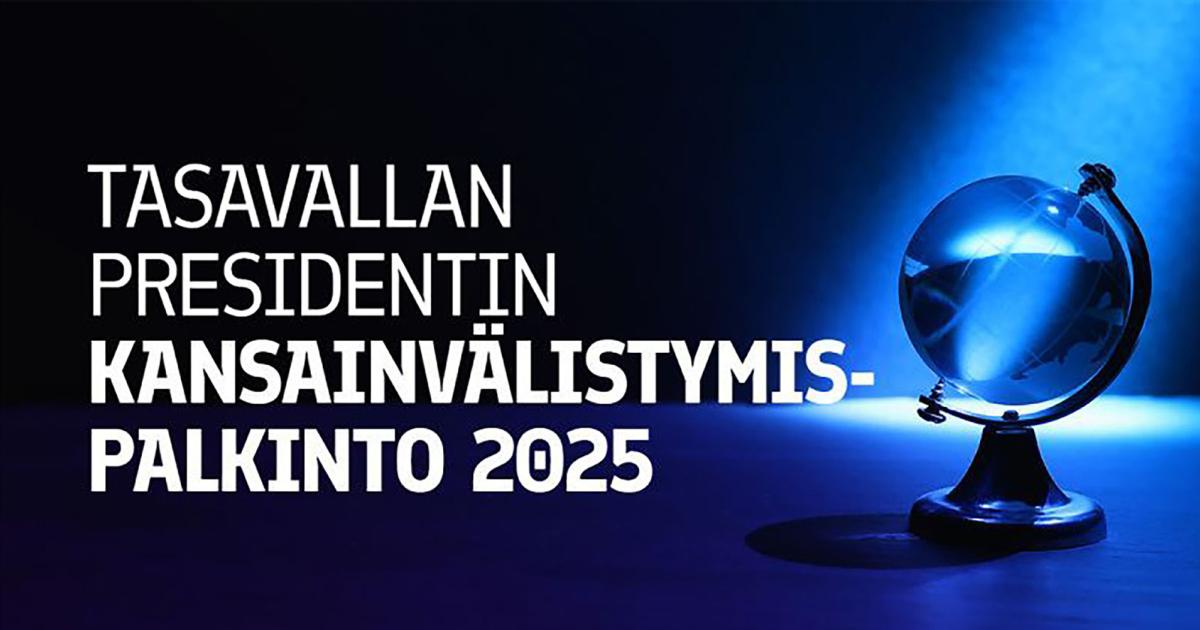 Presidentti Stubb jakoi kansainvälistymispalkinnon Orionille, Sensofusionille, Sandvikille ja Suomen startup-yhteisölle