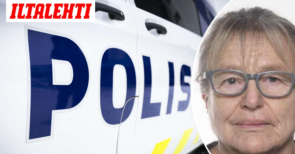 Nainen kadonnut, poliisi kaipaa apua