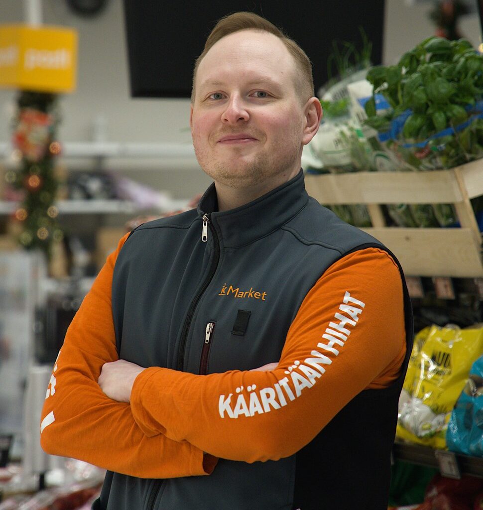 K-Market Mustikan uudelle kauppiaalle ruoka on kutsumus