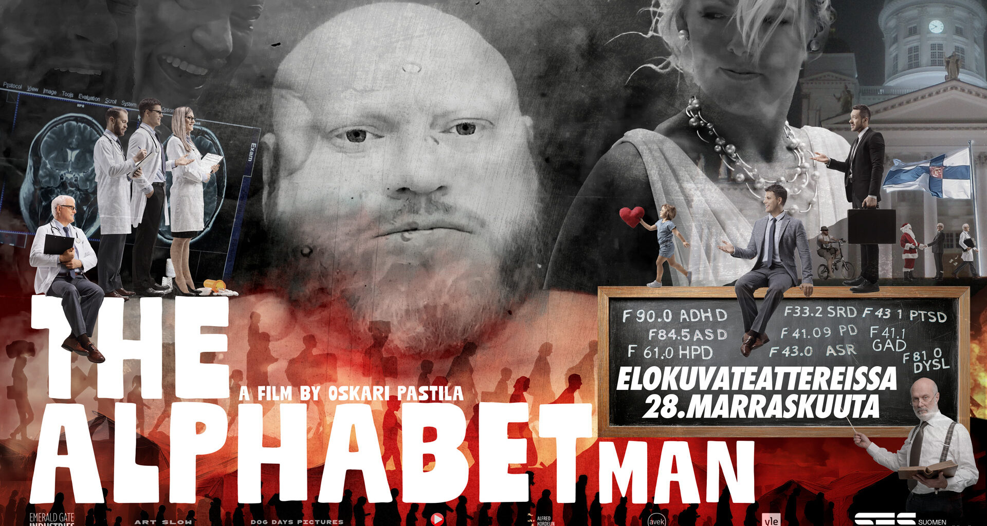 The Alphabet Man -elokuvan ennakkonäytös – Osallistu arvontaan ja voita liput!