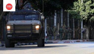 Israelin joukkoja Länsirannalla marraskuussa.