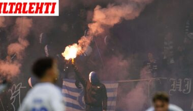 Täydellinen farssi! HJK-fanit ampuivat raketteja, joukkueet pois kentältä - Iltalehti