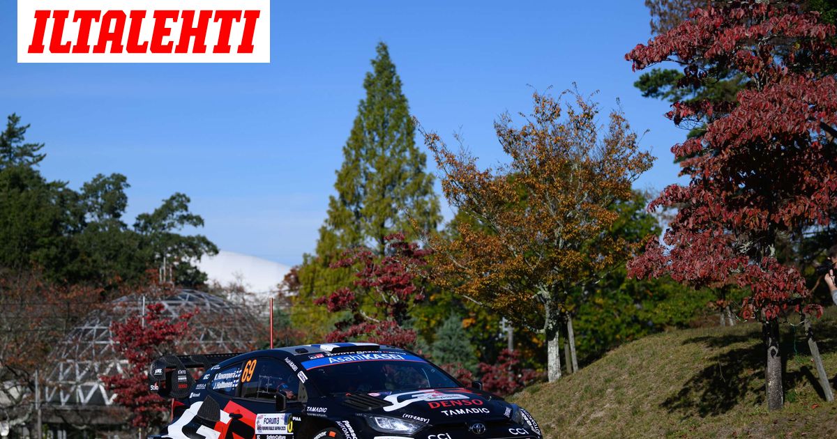 Peura hyppäsi rallireitille – Kalle Rovanperä menetti asemiaan