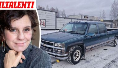 Olga Temosen ajama auto ilmestyi myyntiin