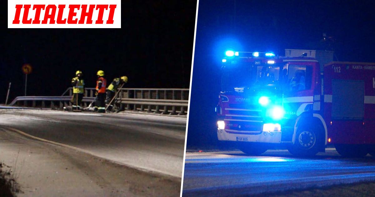 Onnettomuus Forssassa – Kakkostie poikki