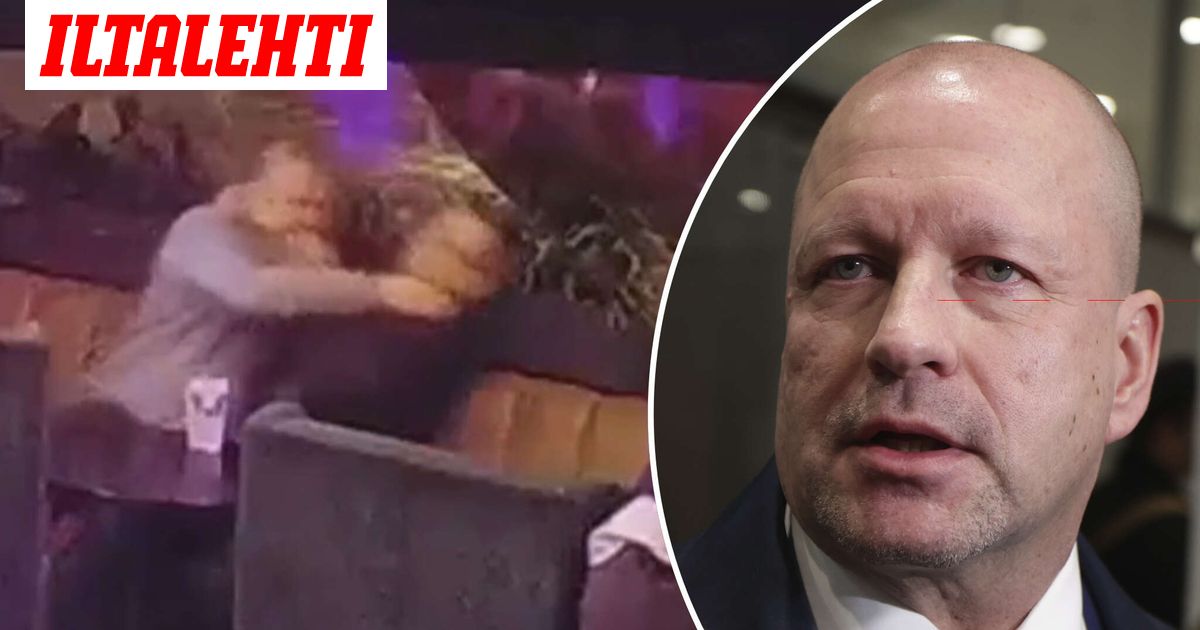 Timo Vornasen tiukka ote miehestä tallentui valvontakameraan