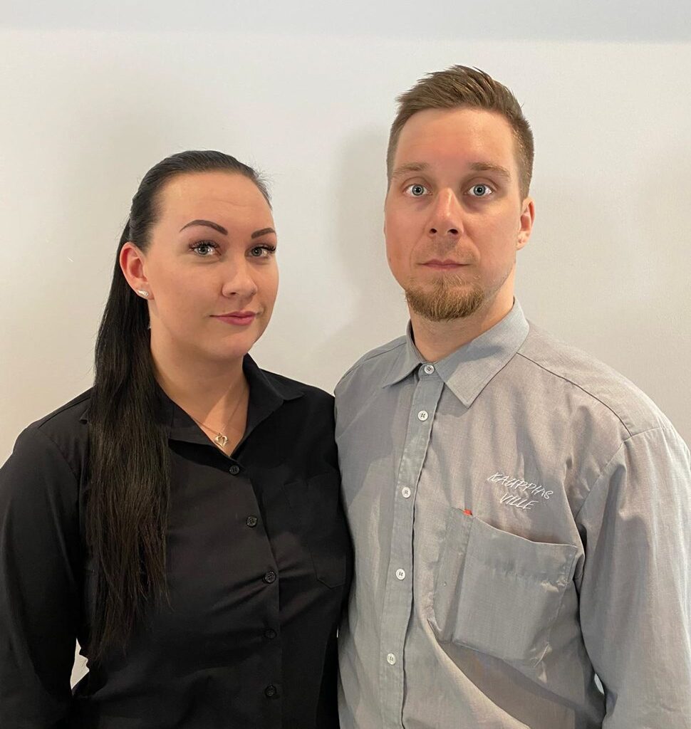 Pudasjärven K-Supermarketin kauppiaiksi Ville ja Elisa Mölläri