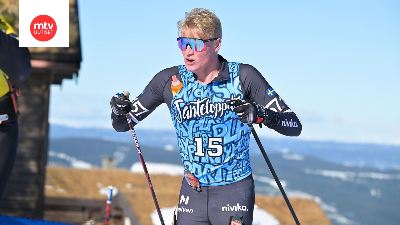 Alvar Myhlback ei sulattanut hylkäystään Jällivaaran sprintissä.