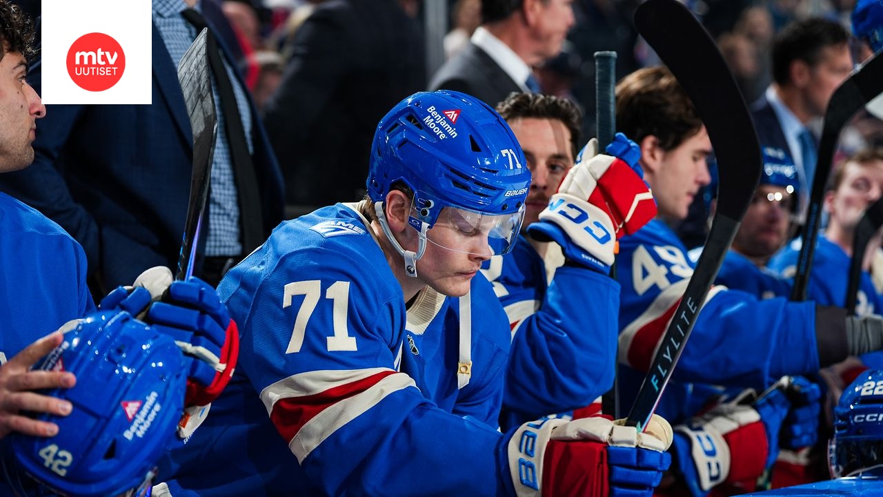 Juuso Pärssisen rooli New York Rangersissa kutistui viime viikkoina.