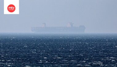 Kuva Hormuzinsalmesta, jossa öljytankkeri kaapattiin. Kuvan alus ei liity tapaukseen.