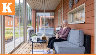 Värit, valaistus ja tunnelma tekevät oululaisperheen kodista kodin