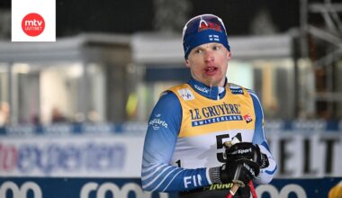 Iivo Niskanen letkautti maailmancup-avauskilpailun jälkeen.