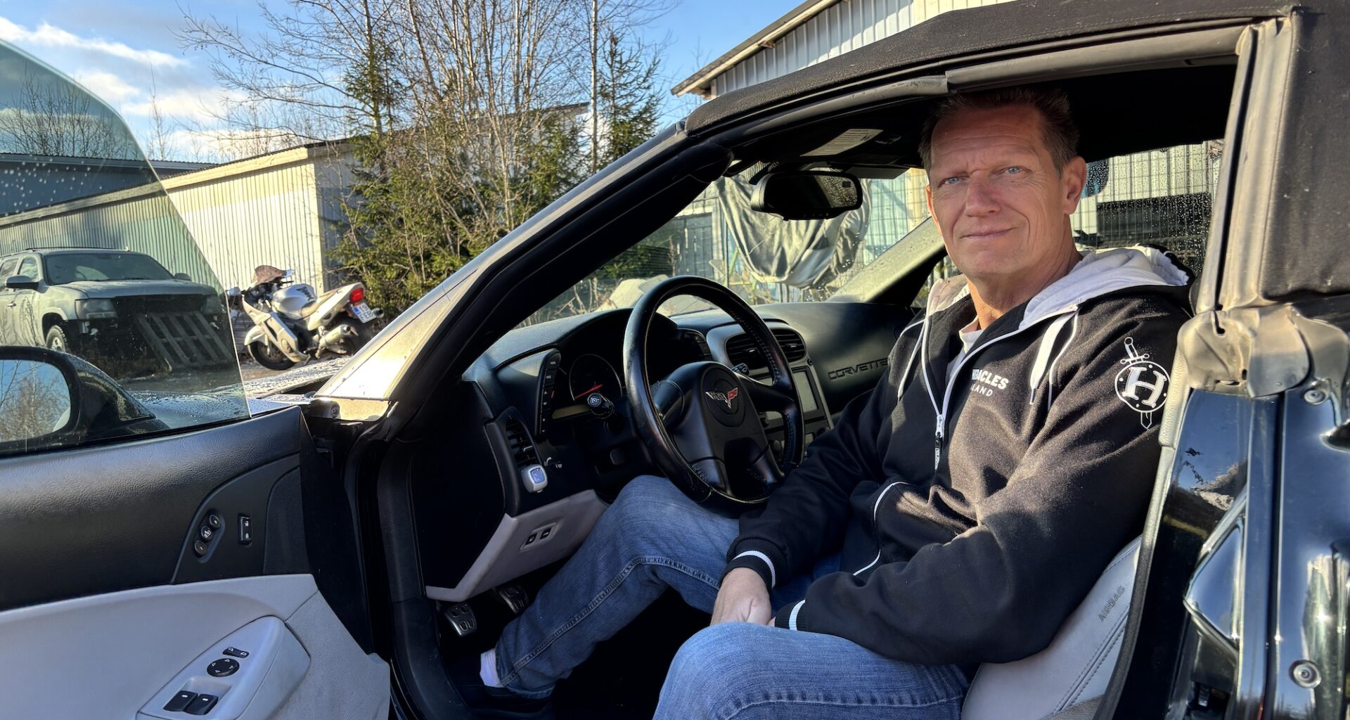Corvette-mies Jarkko Rannelma on yksi ainoita alallaan Suomessa