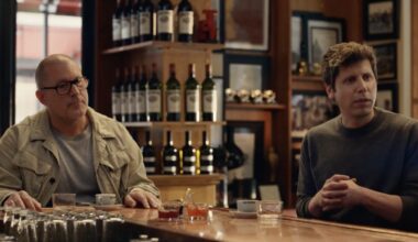 Jony Ive ja OpenAI:n toimitusjohtaja Sam Altman.