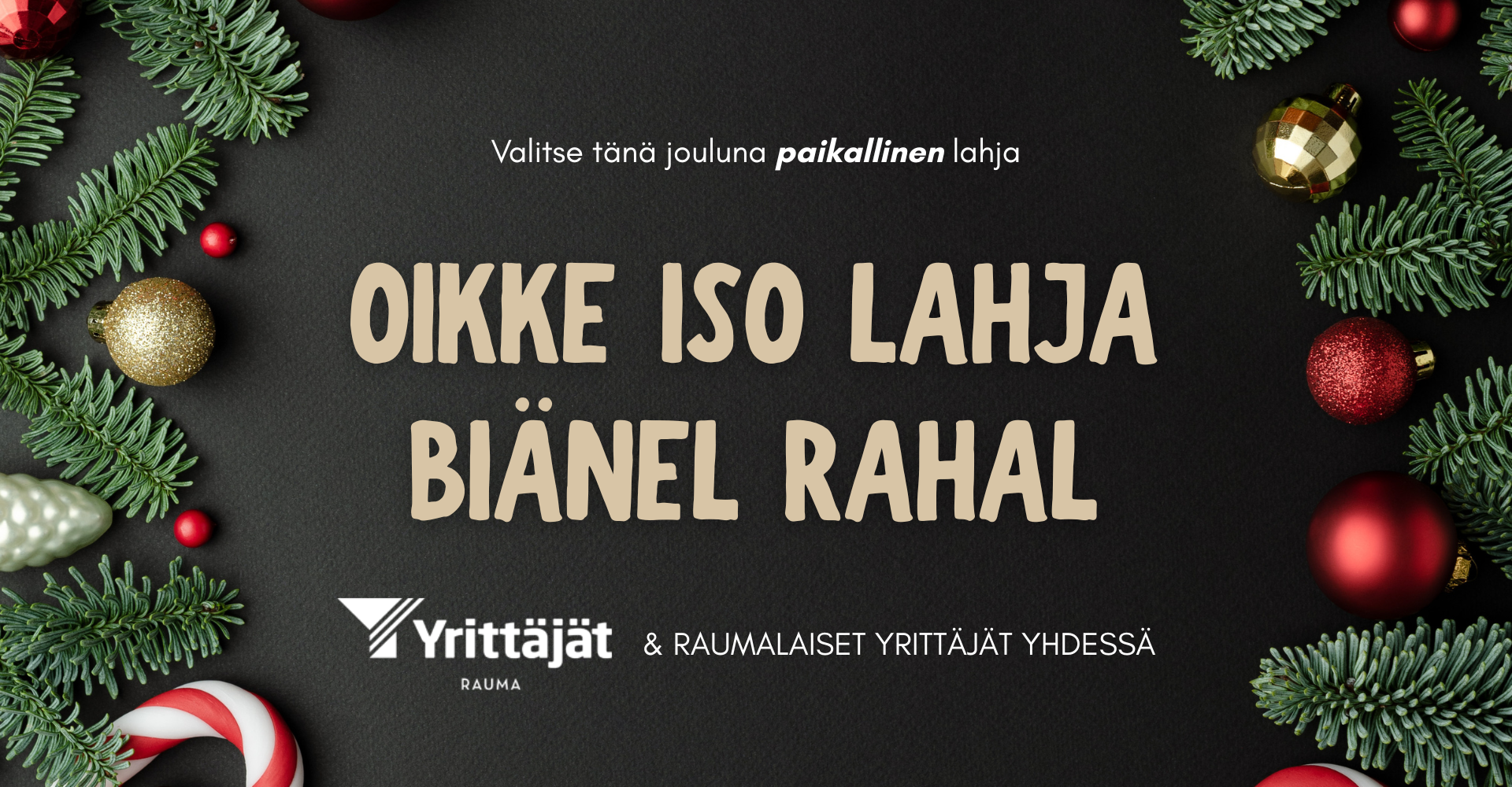 Joulukampanja – tue paikallista - Yrittajat.fi