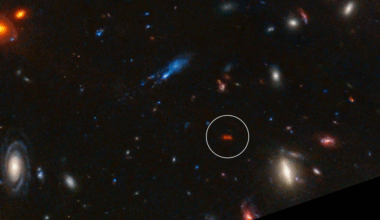 Ruotsalaiset tutkijat mittasivat etäisen galaksin lämpötilan