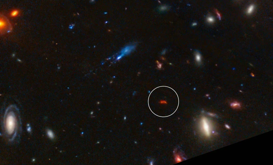 Ruotsalaiset tutkijat mittasivat etäisen galaksin lämpötilan