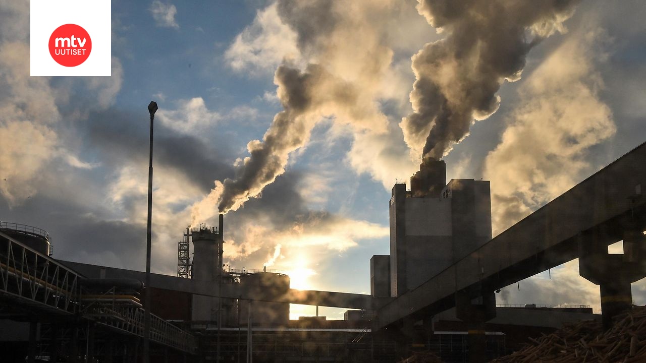 Arkistokuva. Kaukaan paperitehdas.