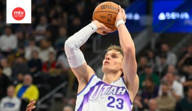 Lauri Markkanen latoi hurjasti koreja.