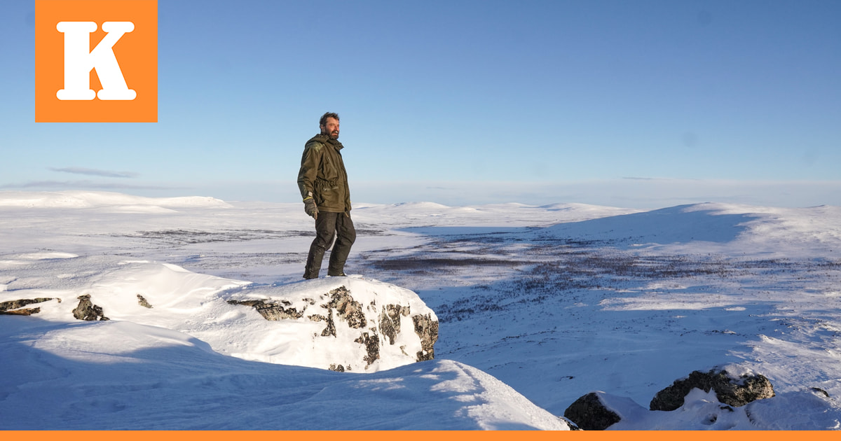 Aki Rahikka kertoo, millaista on olla viisi viikkoa yksin Käsivarren erämaassa – talvella