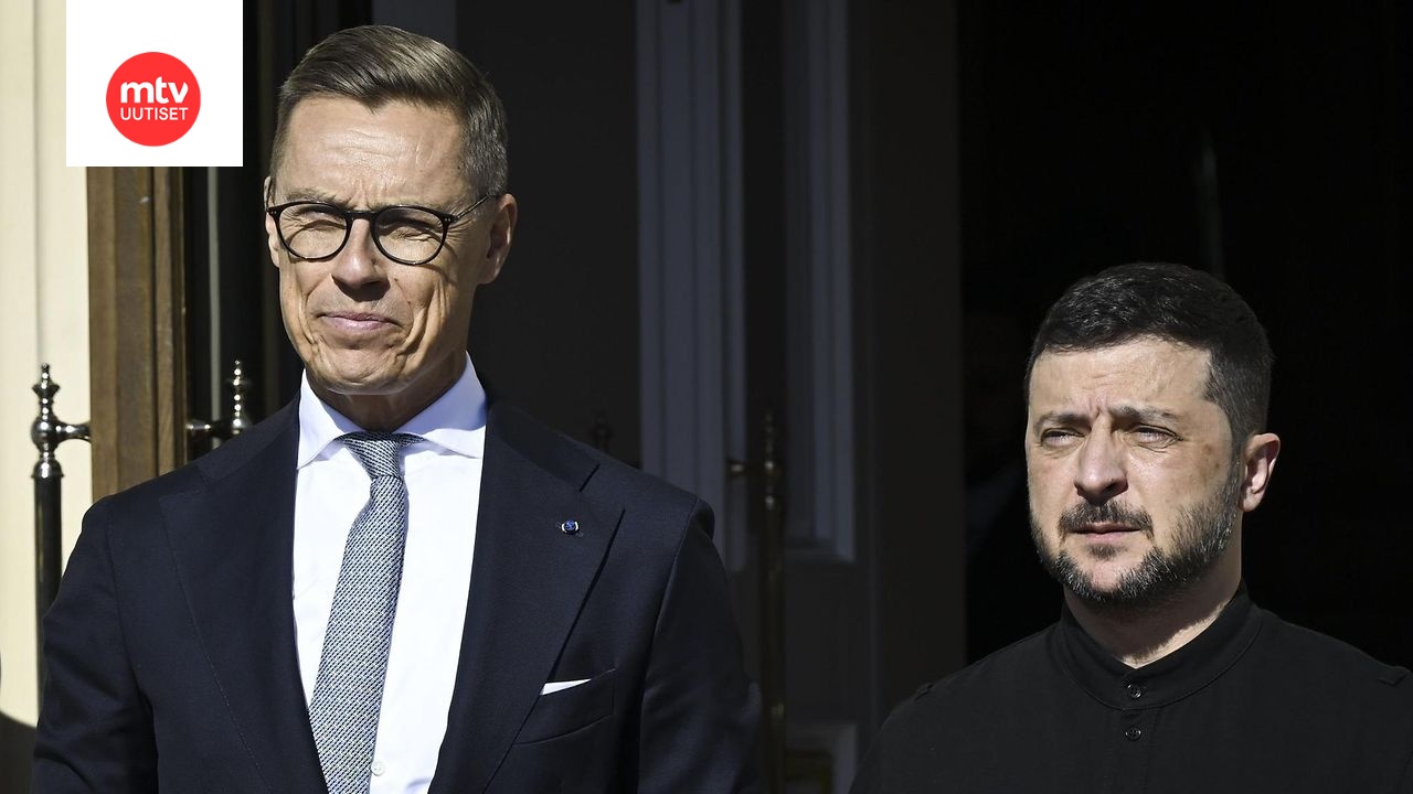 Stubb ja Zelenskyi syyskuussa Ukrainassa.