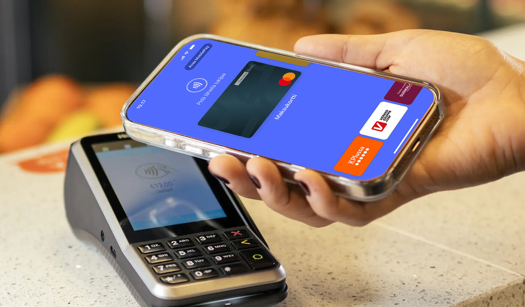 Danske Bankin asiakkaat voivat käyttää MobilePayta myös lähimaksuihin