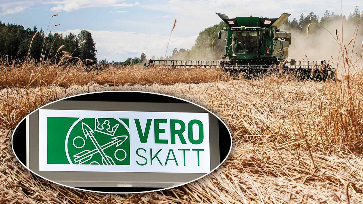 Maatalouden verokertymä jää pieneksi heikon tulokehityksen vuoksi. Kuvituskuva.