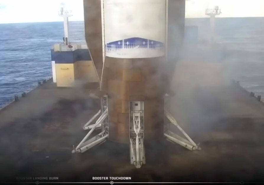 Blue Origin -yhtiö onnistui kantoraketin alimman vaiheen laskeutumisessa