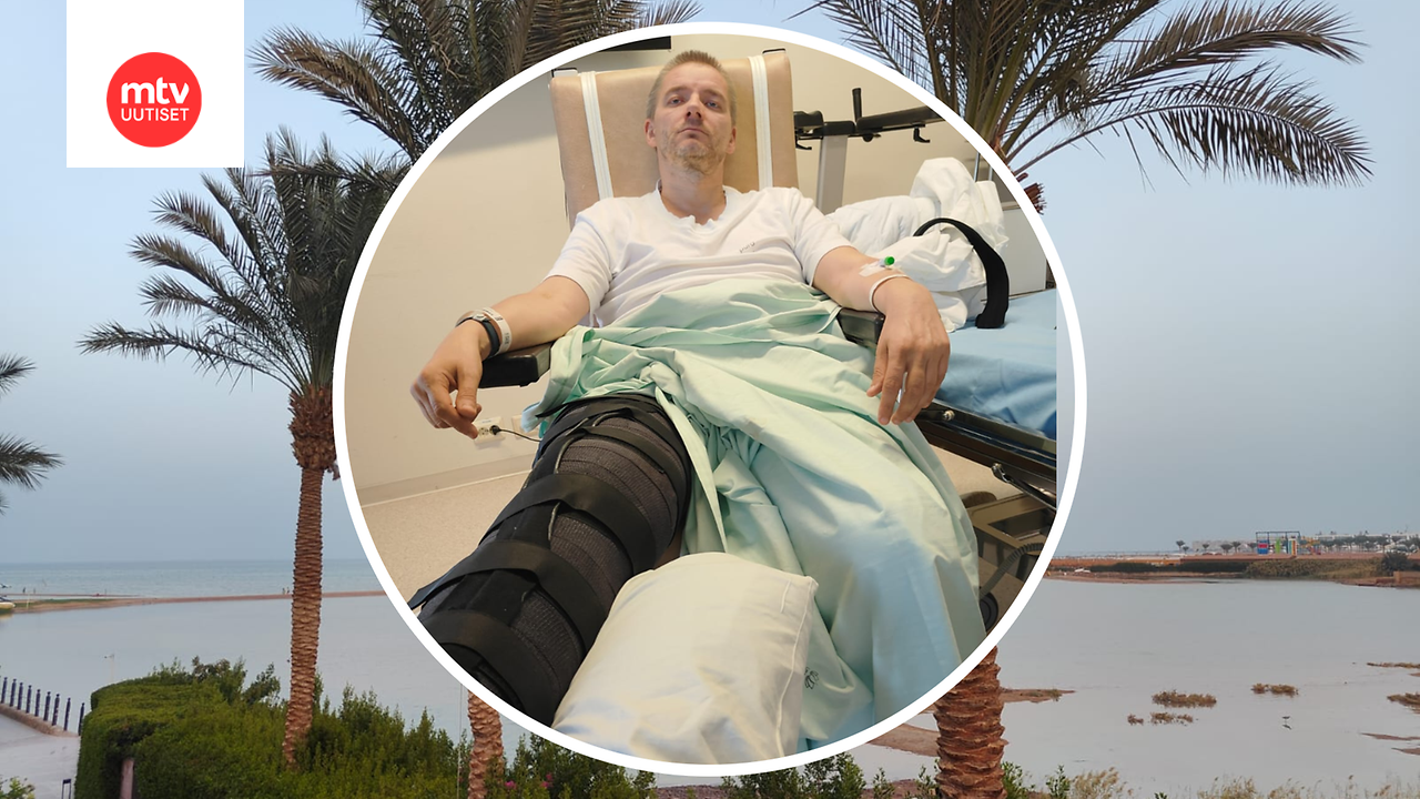 Calle Vitelin Egyptin-matka päättyi kolariin, jonka jälkiä on paikkailtu Suomessa.