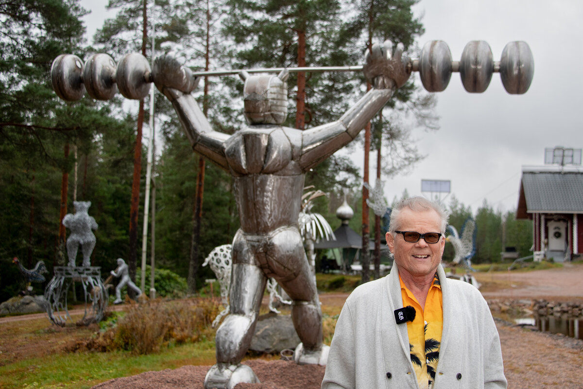 Enkelipuisto nousi keskelle umpimetsää, ja nyt sinne on haudattu tunnettu turkulainen