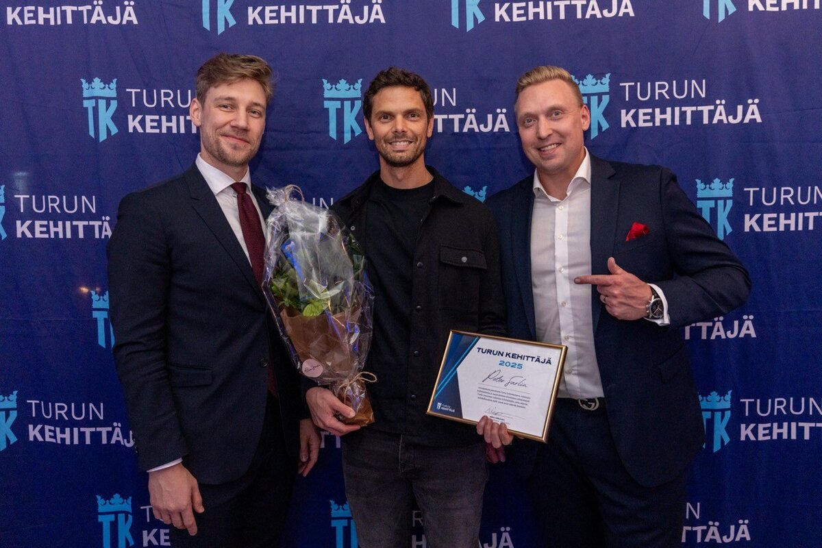Turun Kehittäjä 2025 -tunnustus Peter Sarlinille - Uutiset