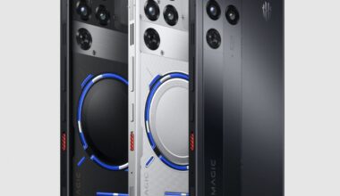 RedMagic 11 Pro eri väreissä.