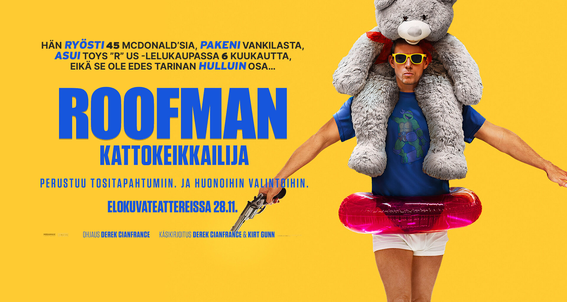 Roofman-elokuvan ennakkonäytös – Osallistu arvontaan ja voita liput!