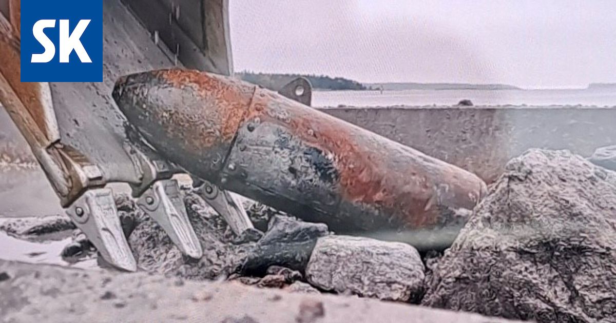 Rauman löydös oli 250-kiloinen lentopommi