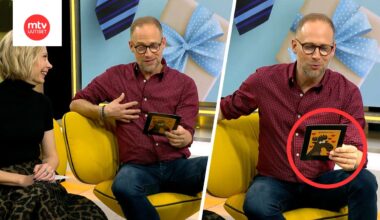 Suosikkijuontaja yllätettiin suorassa lähetyksessä